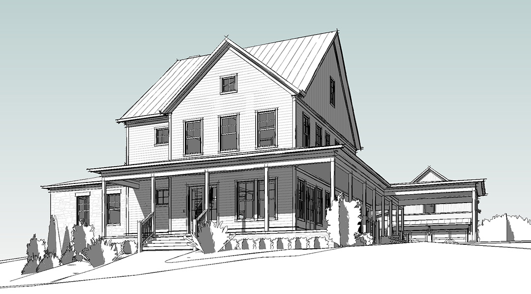 Hilltop Farmhouse Case Study | Sam Boyd Architect