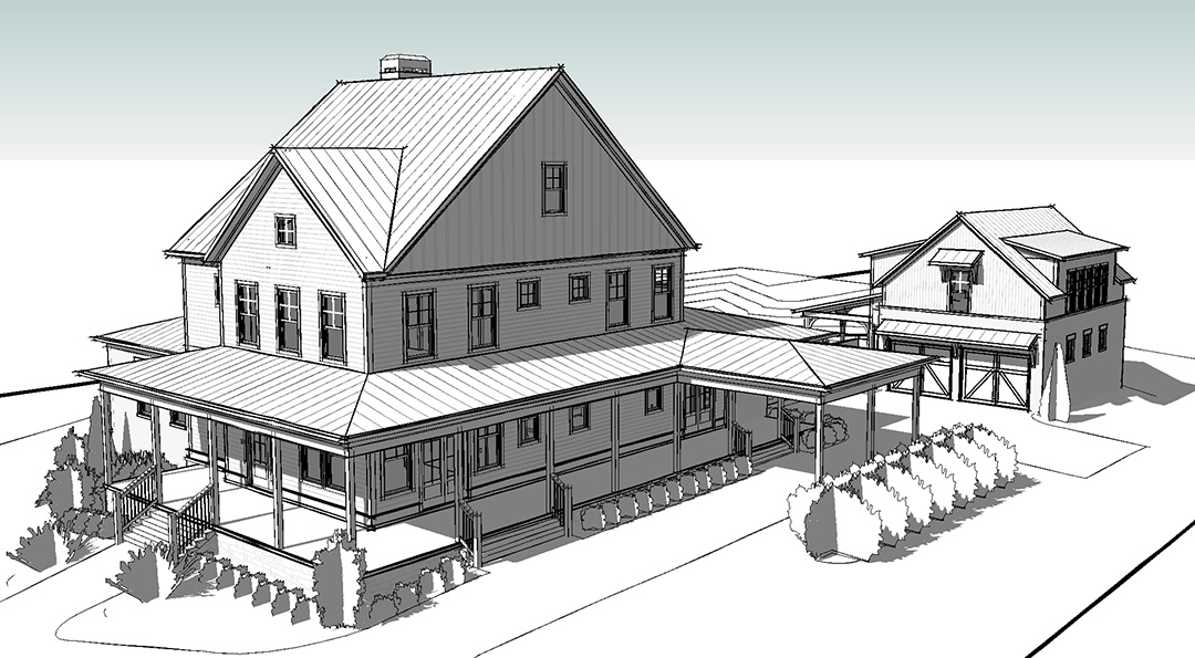 Hilltop Farmhouse Case Study | Sam Boyd Architect