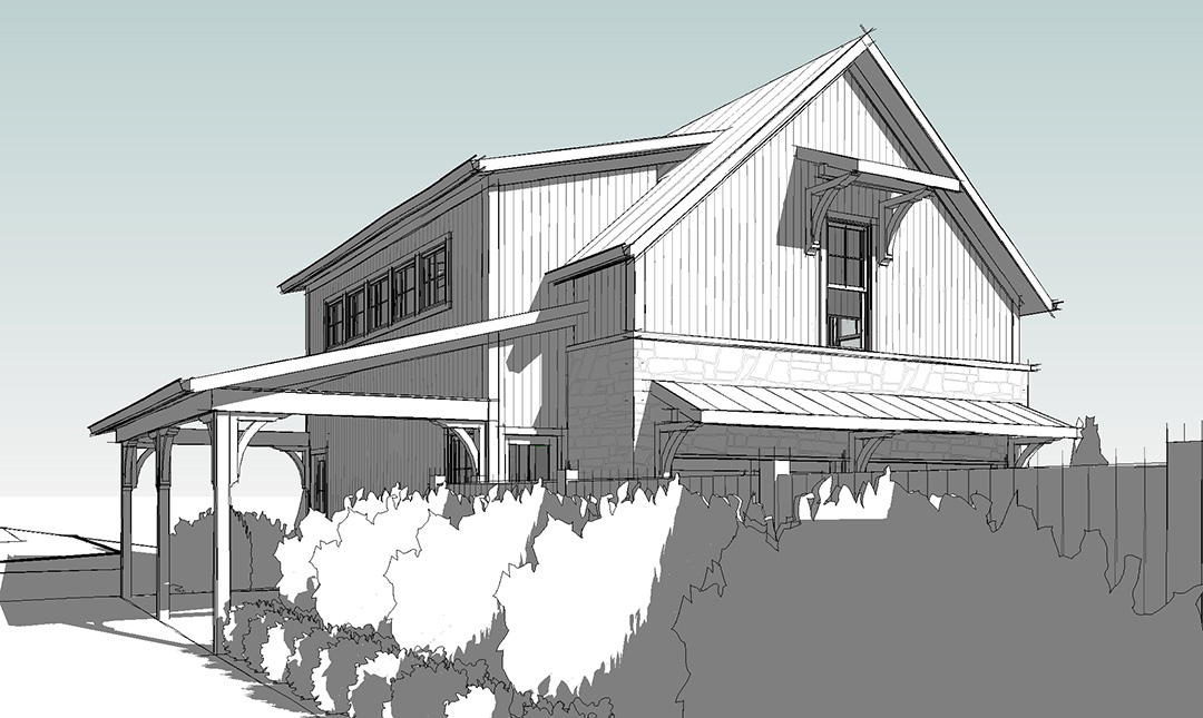 Hilltop Farmhouse Case Study | Sam Boyd Architect